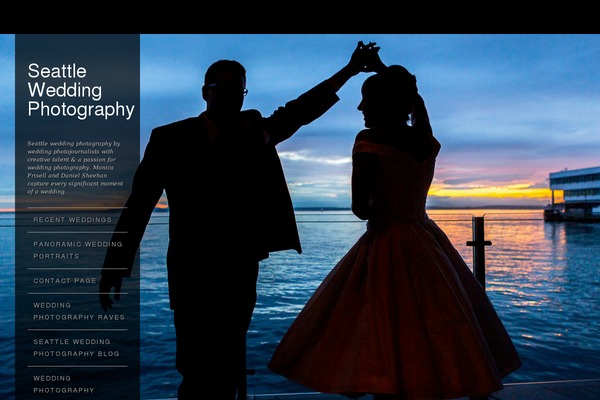 Widescreen theme site design template sample