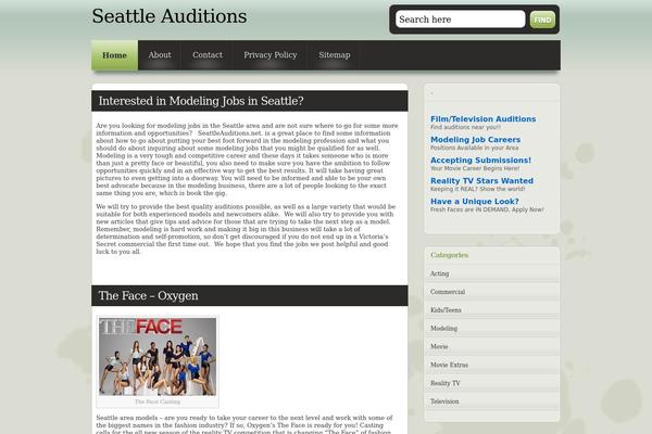 KeKo theme site design template sample