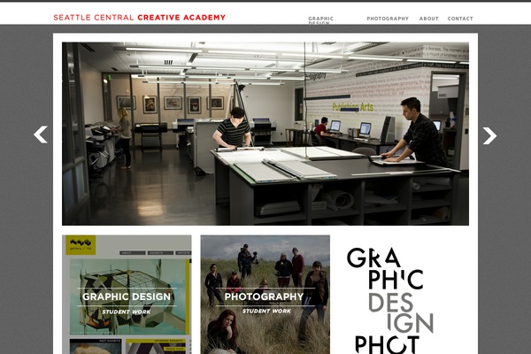 seattlecentralcreativeacademy.com site used Scca