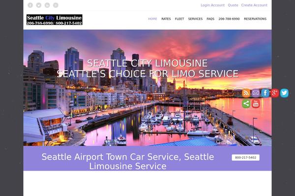 Tyros theme site design template sample
