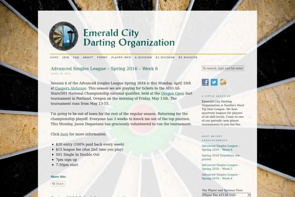 Site using Inline Google Spreadsheet Viewer plugin