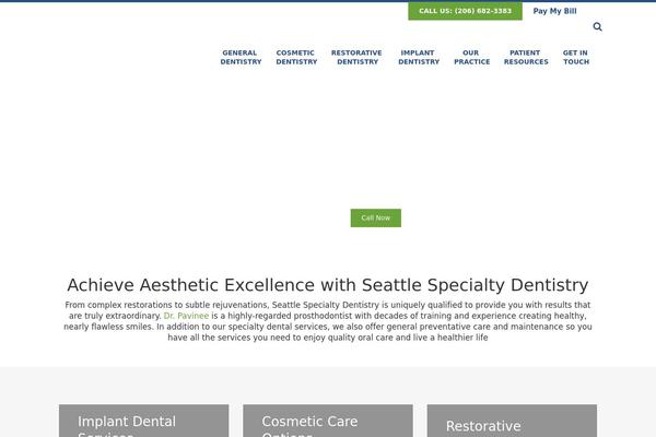Ark theme site design template sample