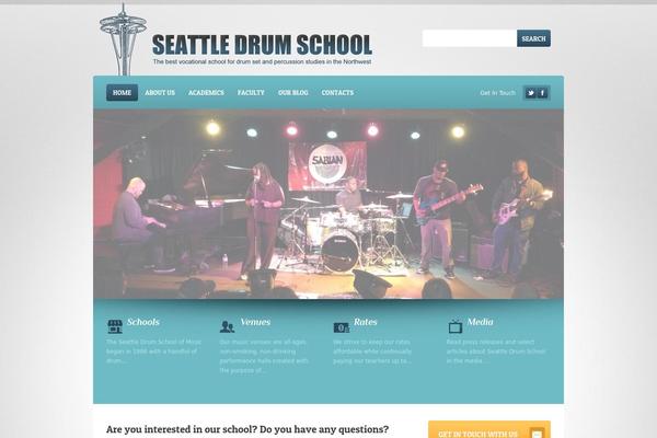 seattledrumschool.com site used Theme1831