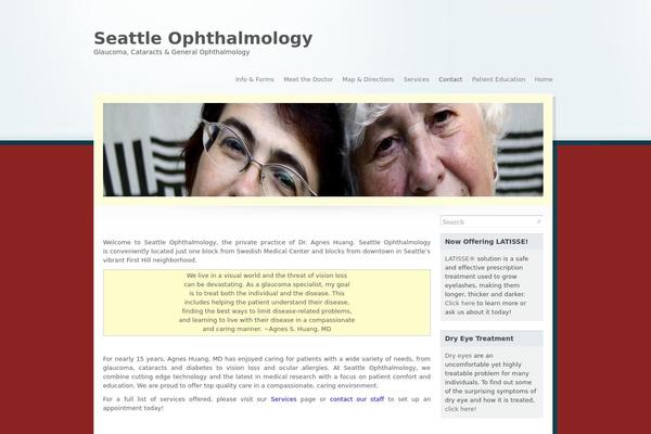 Clean theme site design template sample
