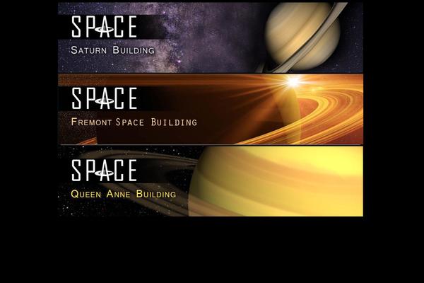 Galactica theme site design template sample
