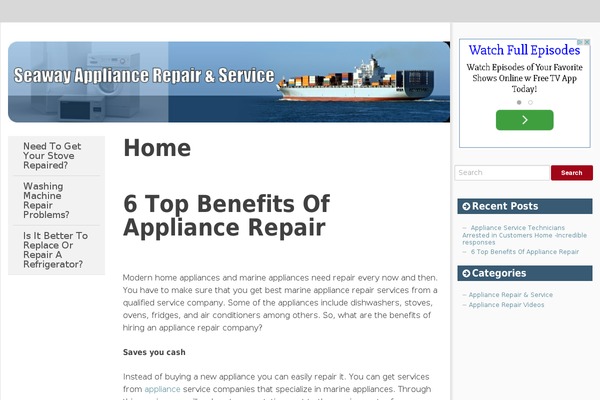 SmartAdapt theme site design template sample