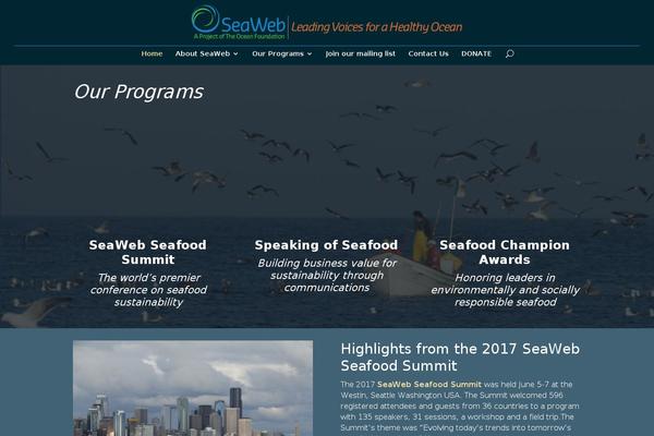 seaweb.org site used Seawebdivitheme