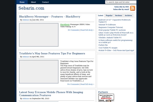 Structure theme site design template sample