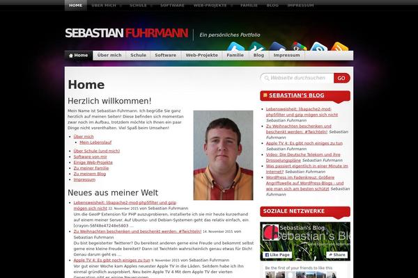 Site using FancyBox plugin