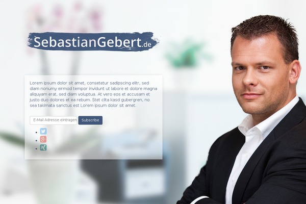 sebastiangebert.de site used Xcore
