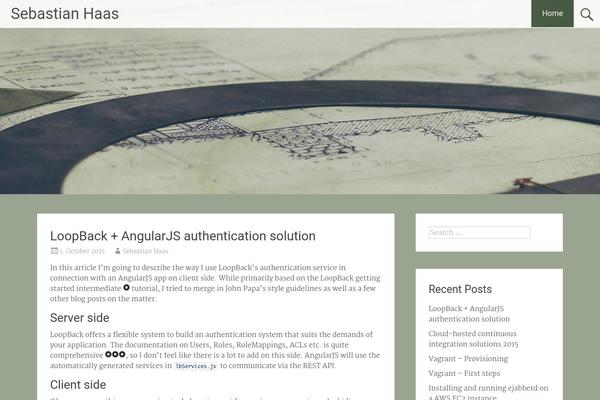 Site using Book Review plugin