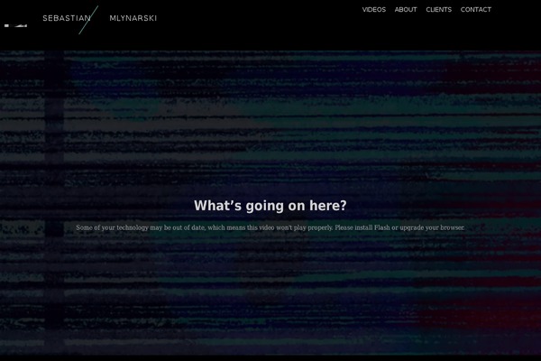 Fullscreen theme site design template sample
