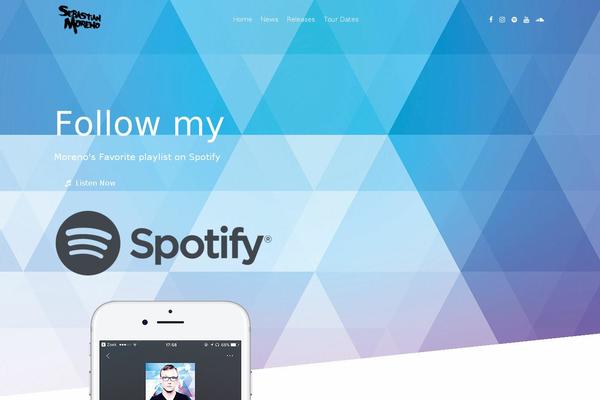 Inbound theme site design template sample