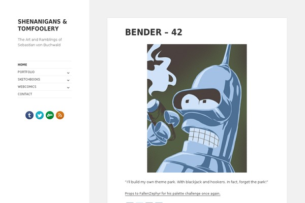 Site using Delete-comments plugin