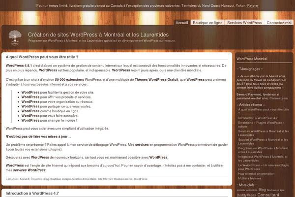 Site using Wp-minify plugin