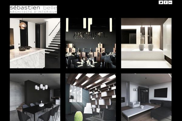 Photogridthemeres theme site design template sample