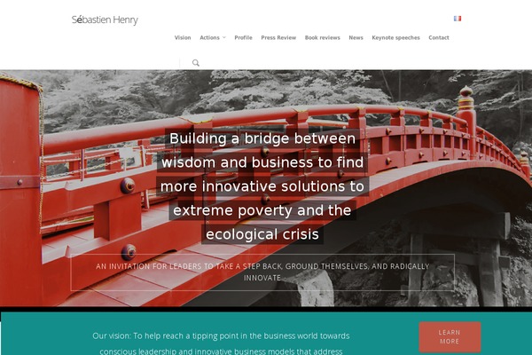 Salient theme site design template sample