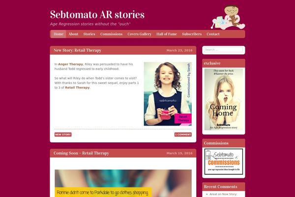 sebtomato.com site used Babylog