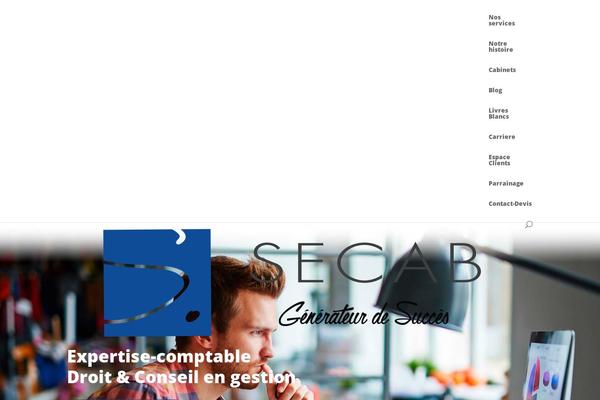Divi-community theme site design template sample