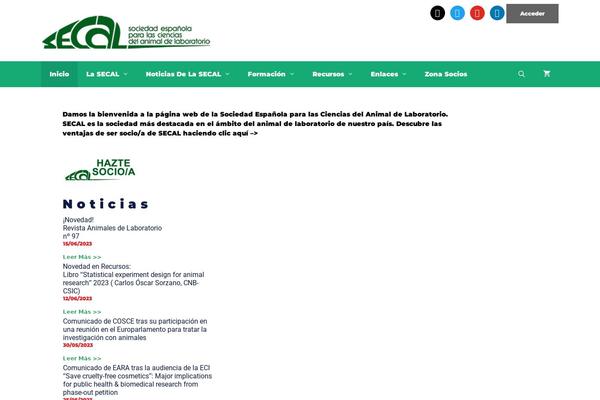 Generatepress_child theme site design template sample