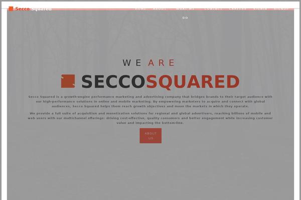 Skrollex theme site design template sample