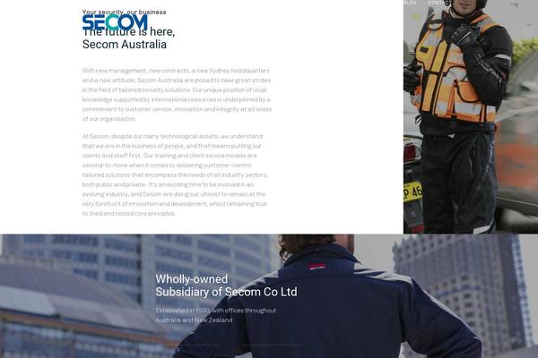 Avada Child theme site design template sample