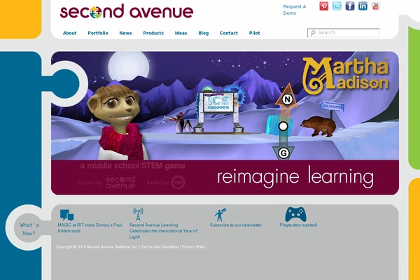 Twenty Eleven theme site design template sample