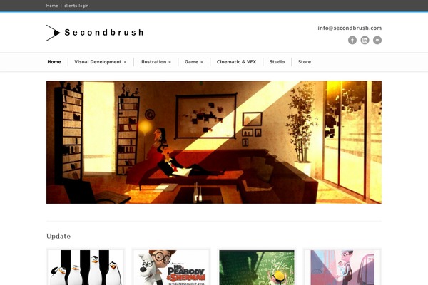 Modernize v3.02 theme site design template sample
