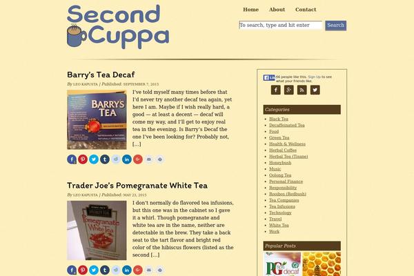 Site using Simple Social Icons plugin