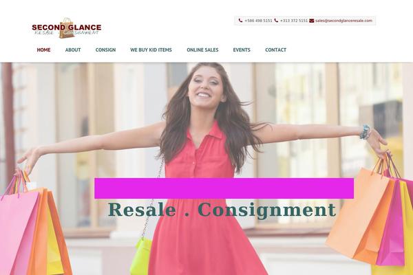 Venedor Child theme site design template sample