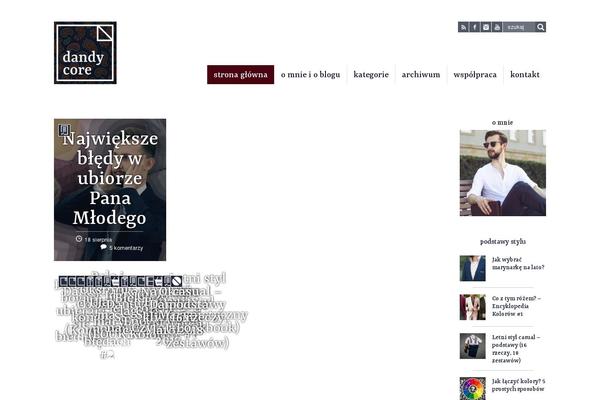 Cyberfolks theme site design template sample