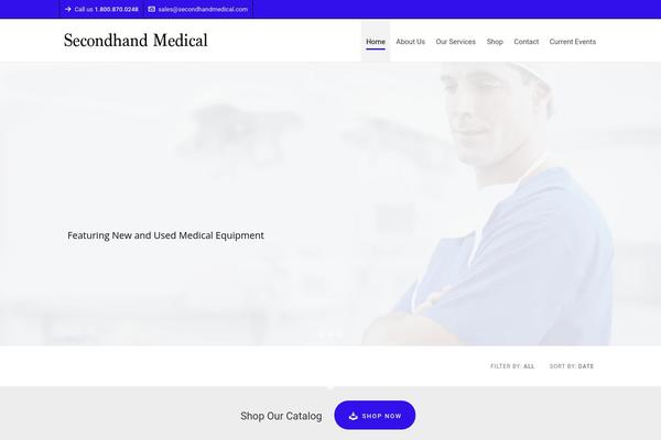 Highend theme site design template sample