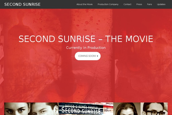 secondsunrisemovie.com site used Agency Pro