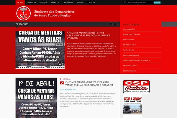 secpf.com.br site used Forceful-light-1.0.8