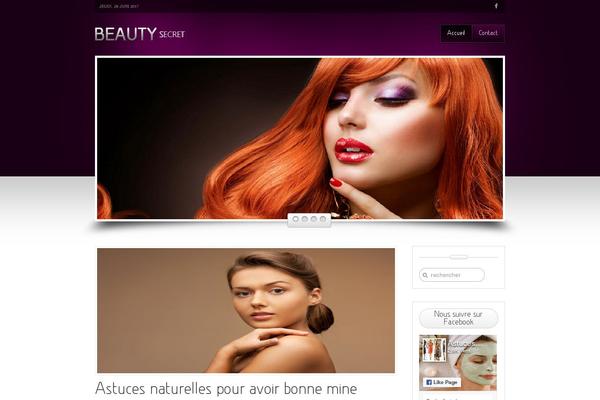 Blossom Feminine theme site design template sample