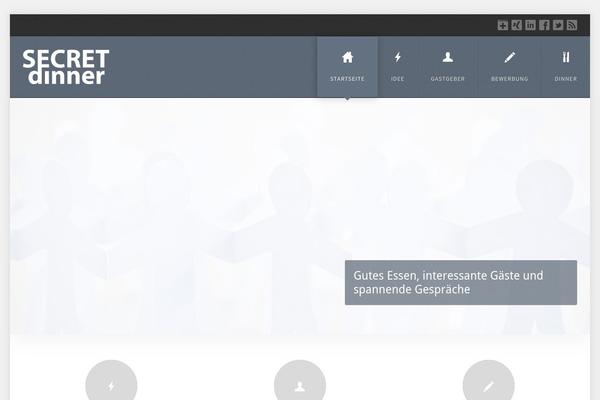 secret-dinner.com site used Reborn