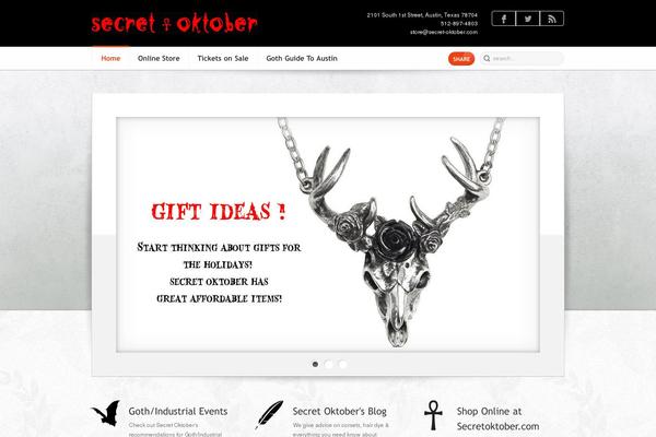 Elegance theme site design template sample