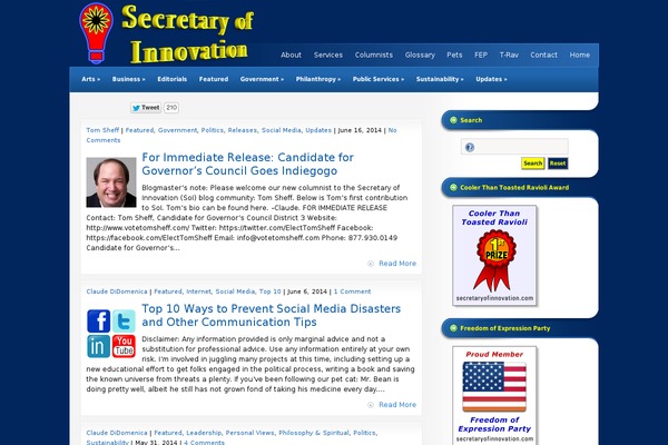 Studioblue theme site design template sample
