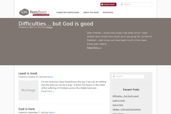 Blog theme site design template sample