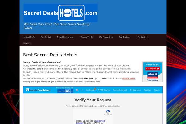 secretdealshotels.com site used Revised