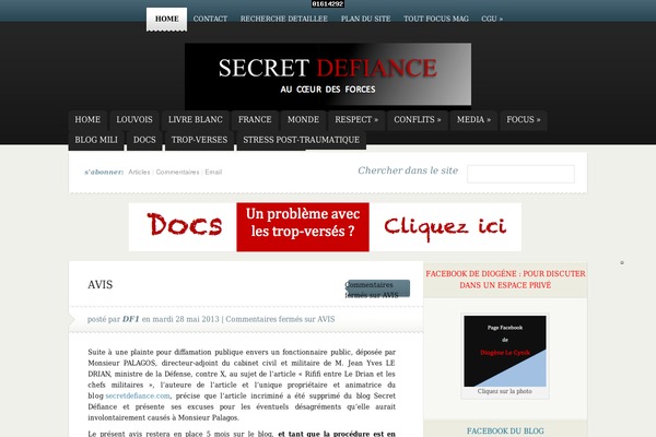 eNews theme site design template sample