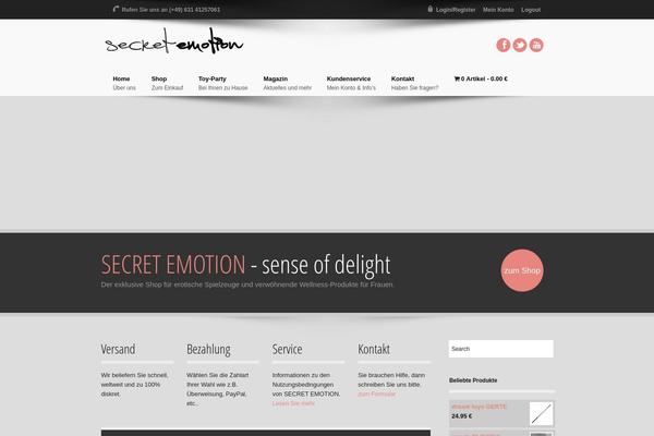 Couture theme site design template sample