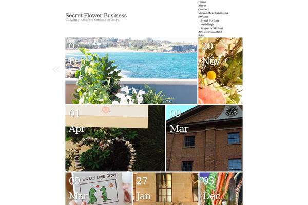 AutoFocus theme site design template sample