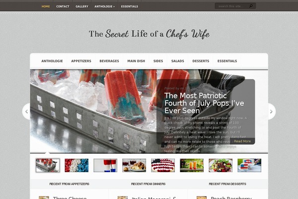 Aggregate theme site design template sample
