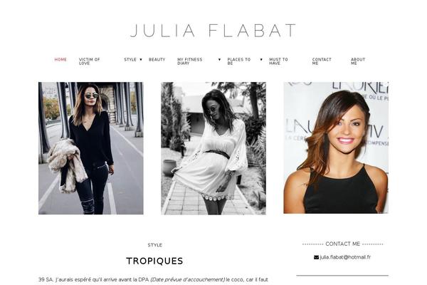 Rachel theme site design template sample