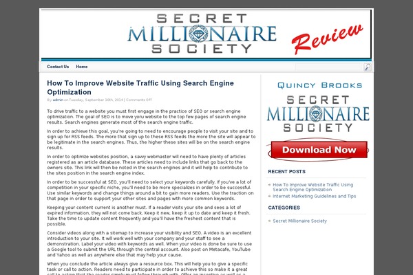 Socrates theme site design template sample