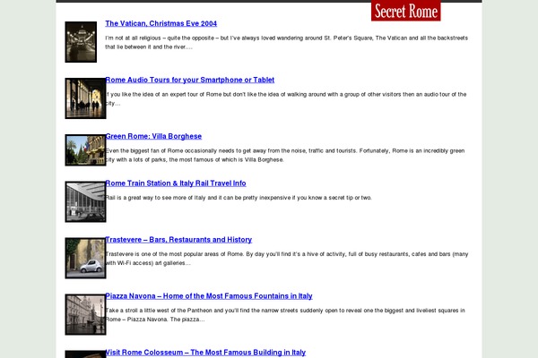 secretrome.com site used Sr