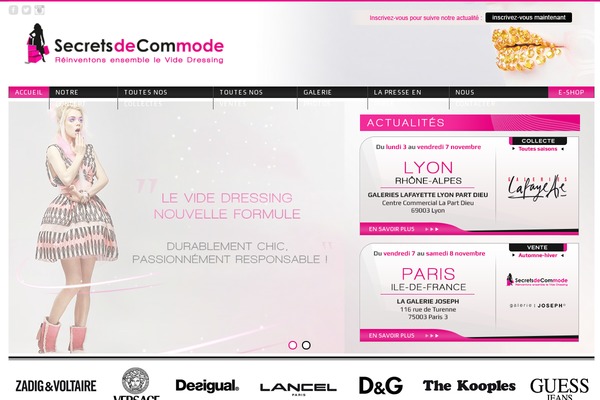Fashion Diva theme site design template sample