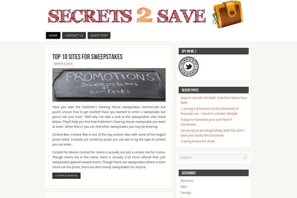 Site using CTR Widget plugin