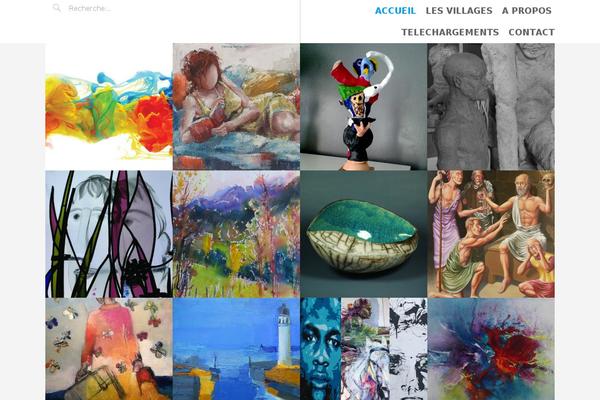 Pictorico theme site design template sample